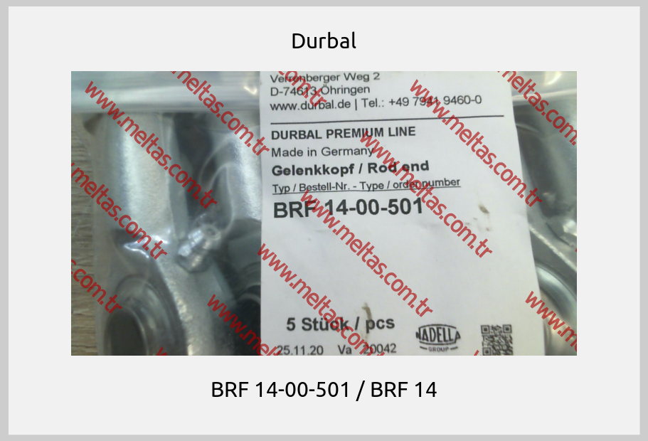 Durbal-BRF 14-00-501 / BRF 14