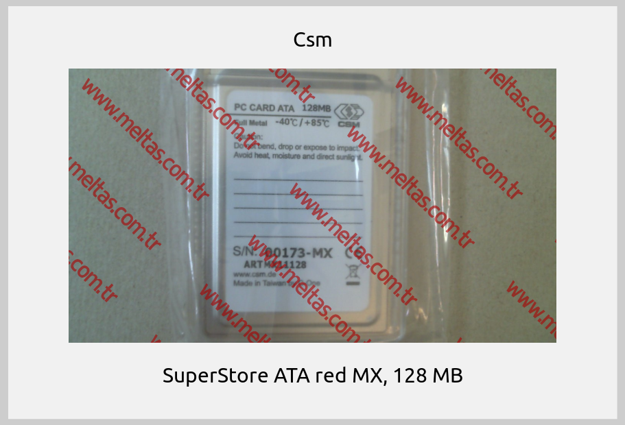 Csm-SuperStore ATA red MX, 128 MB