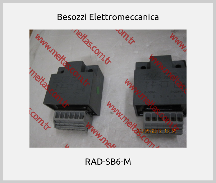 Besozzi Elettromeccanica - RAD-SB6-M