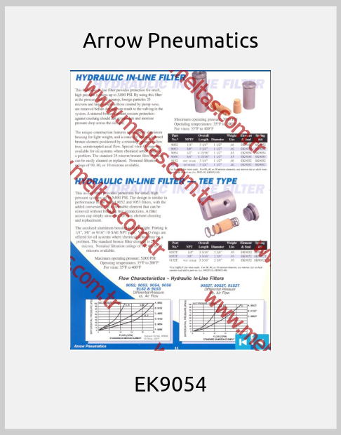 Arrow Pneumatics - EK9054