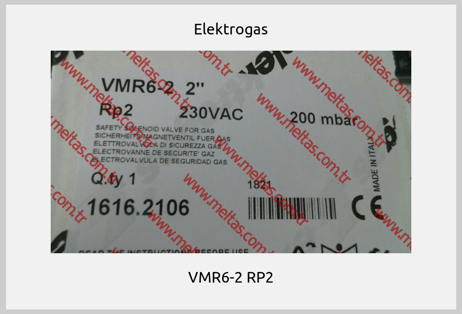 Elektrogas - VMR6-2 RP2