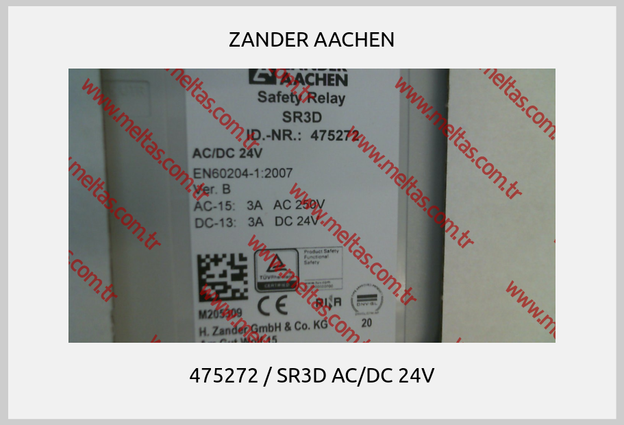 ZANDER AACHEN - 475272 / SR3D AC/DC 24V