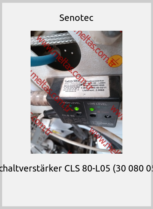 Senotec - Schaltverstärker CLS 80-L05 (30 080 05) 