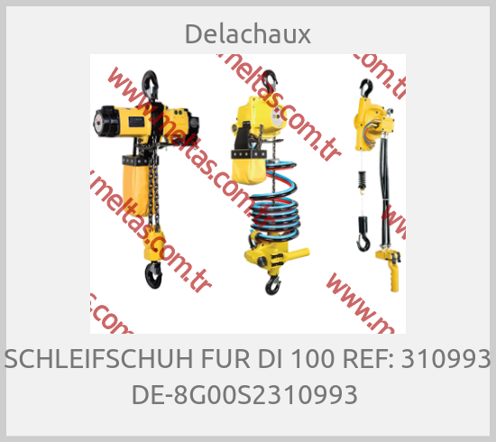 Delachaux - SCHLEIFSCHUH FUR DI 100 REF: 310993 DE-8G00S2310993 