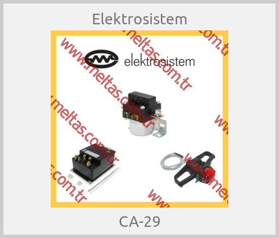 Elektrosistem - CA-29