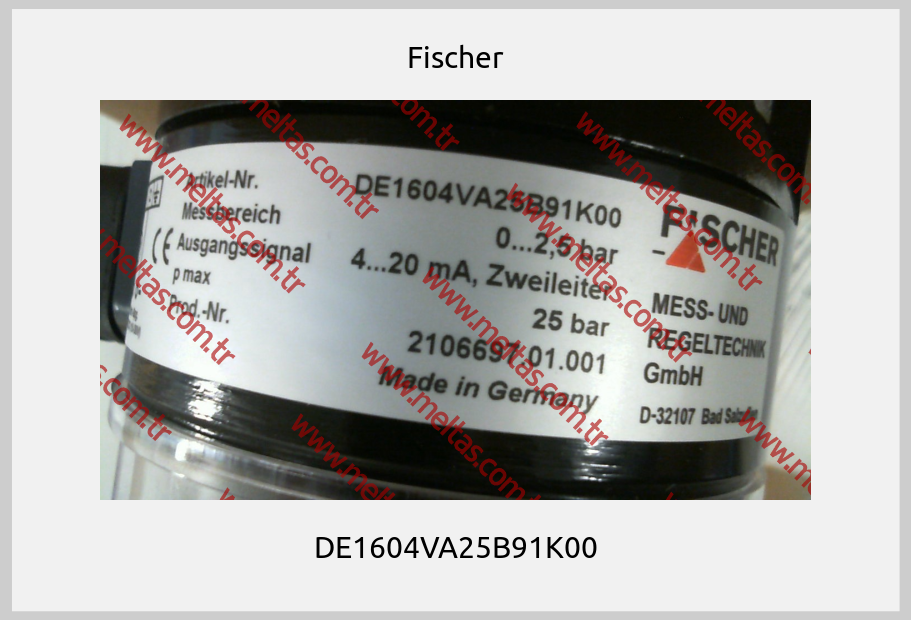 Fischer - DE1604VA25B91K00