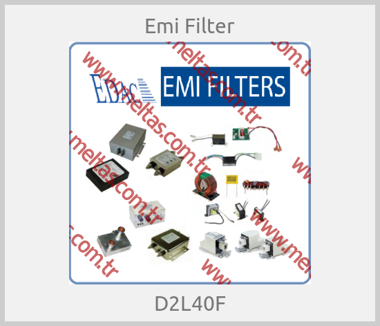 Emi Filter - D2L40F