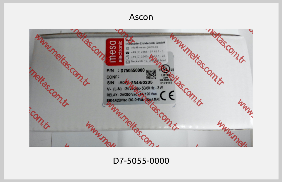 Ascon - D7-5055-0000