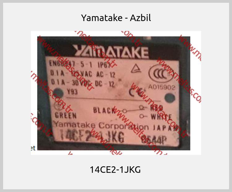 Yamatake - Azbil - 14CE2-1JKG 