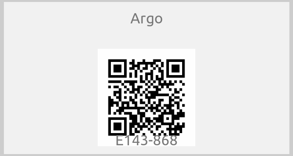 Argo-E143-868