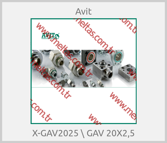 Avit - X-GAV2025 \ GAV 20X2,5