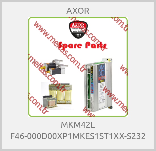 AXOR - MKM42L F46-000D00XP1MKES1ST1XX-S232