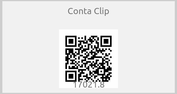 Conta Clip - 17021.8