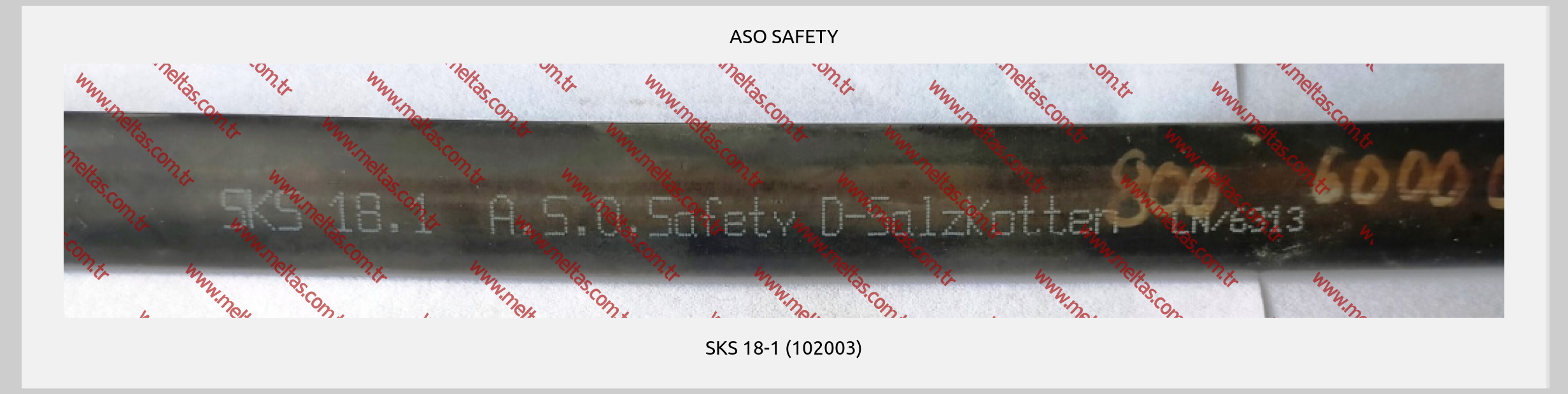 ASO SAFETY - SKS 18-1 (102003)
