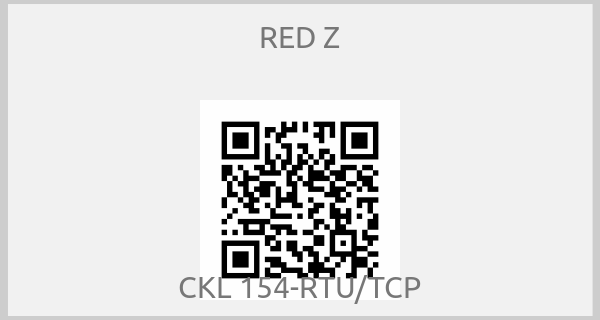 RED Z-CKL 154-RTU/TCP