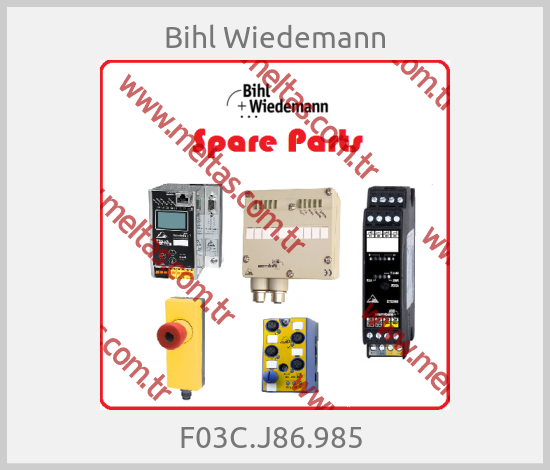 Bihl Wiedemann-F03C.J86.985 