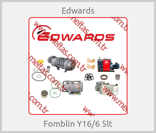 Edwards-Fomblin Y16/6 5lt