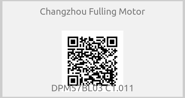 Changzhou Fulling Motor - DPM57BL03 C1.011