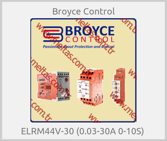 Broyce Control-ELRM44V-30 (0.03-30A 0-10S) 