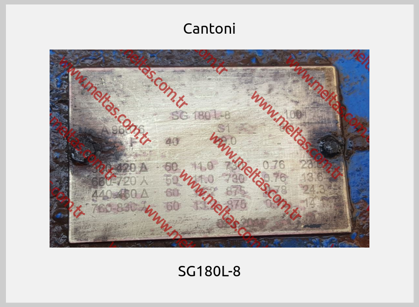 Cantoni - SG180L-8
