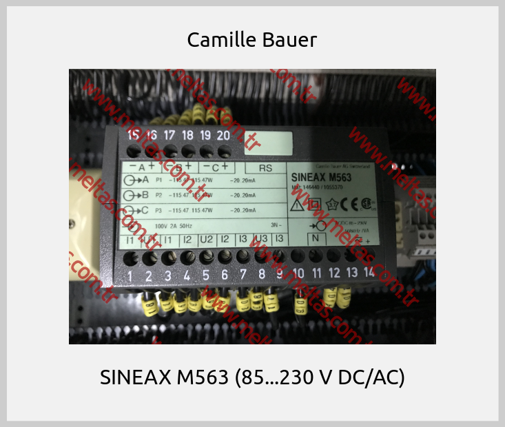 Camille Bauer - SINEAX M563 (85...230 V DC/AC)