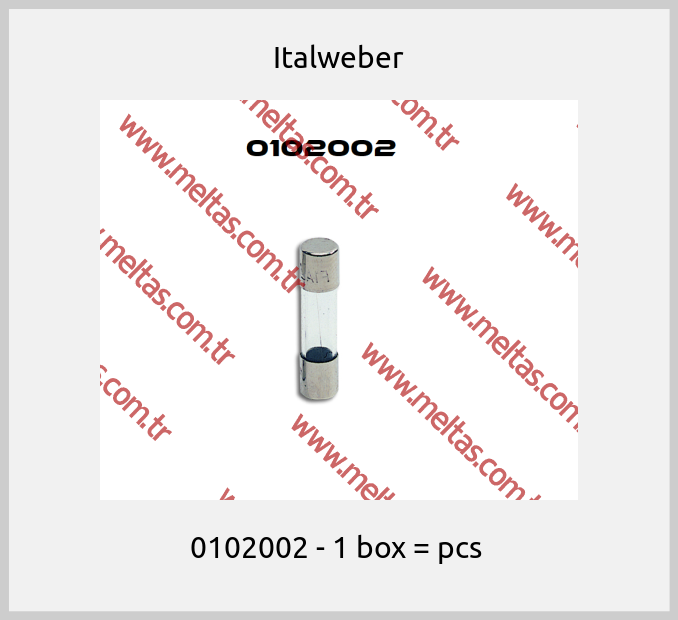 Italweber-0102002 - 1 box = pcs 