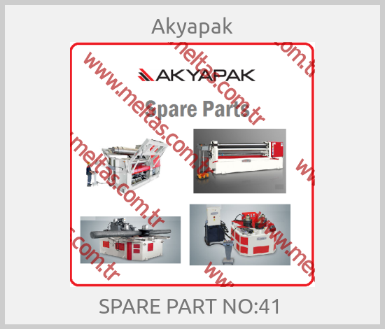Akyapak-SPARE PART NO:41 
