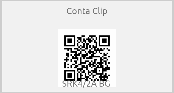 Conta Clip - SRK4/2A BG 