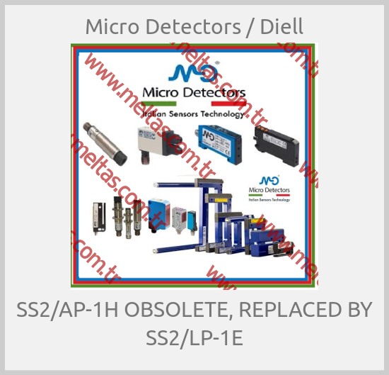 Micro Detectors / Diell - SS2/AP-1H OBSOLETE, REPLACED BY SS2/LP-1E
