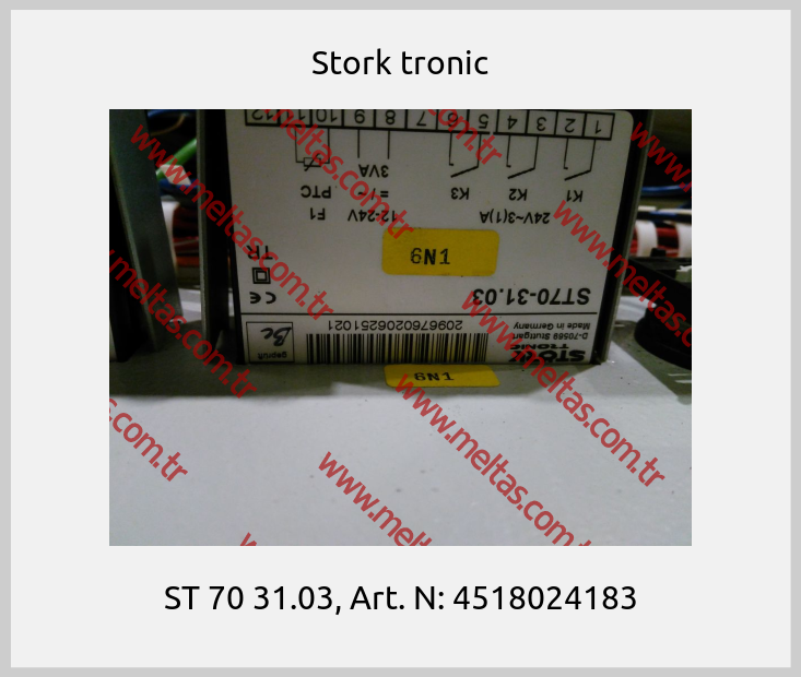 Stork tronic - ST 70 31.03, Art. N: 4518024183