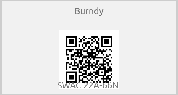 Burndy - SWAC 22A-66N 