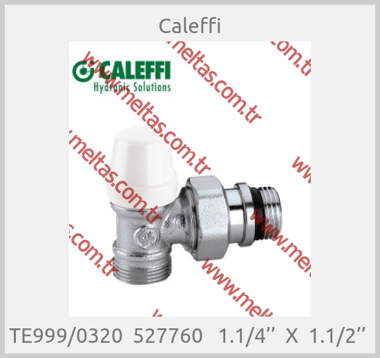 Caleffi - TE999/0320  527760   1.1/4’’  X  1.1/2’’ 