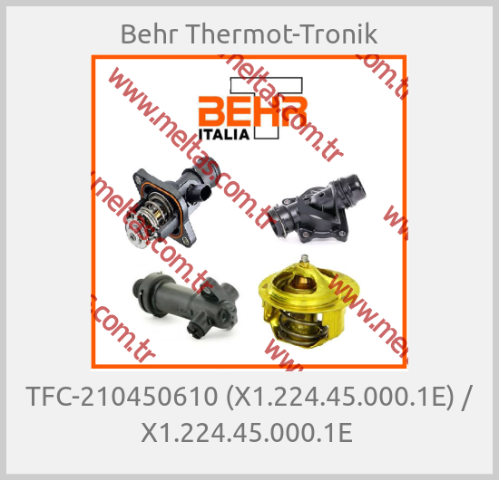 Behr Thermot-Tronik-TFC-210450610 (X1.224.45.000.1E) / X1.224.45.000.1E 