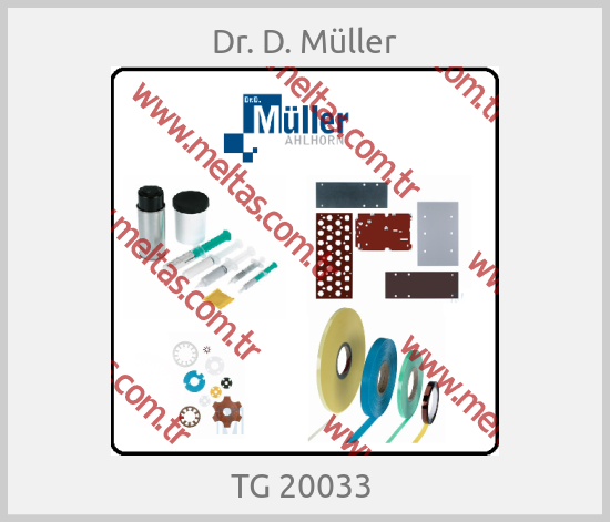 Dr. D. Müller - TG 20033 