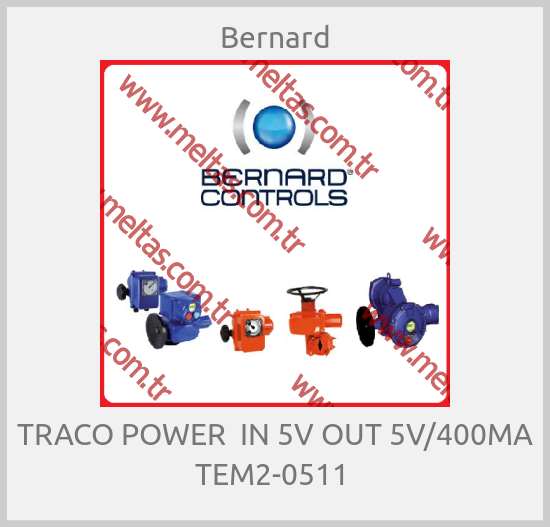 Bernard - TRACO POWER  IN 5V OUT 5V/400MA TEM2-0511 