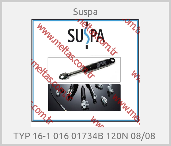 Suspa - TYP 16-1 016 01734B 120N 08/08 