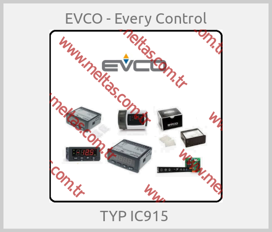 EVCO - Every Control-TYP IC915 
