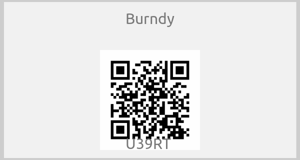 Burndy - U39RT 