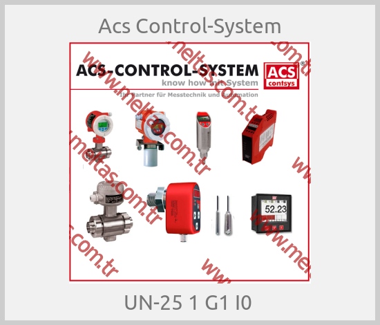 Acs Control-System-UN-25 1 G1 I0 