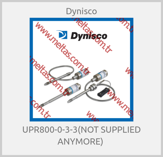 Dynisco-UPR800-0-3-3(NOT SUPPLIED ANYMORE) 