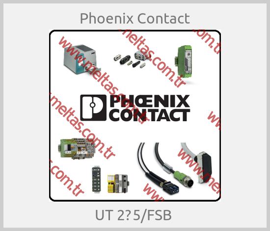 Phoenix Contact - UT 2٫5/FSB 