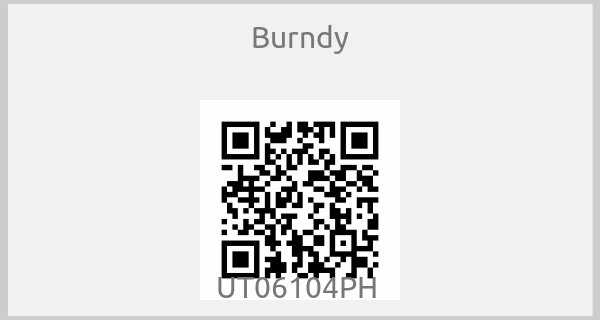 Burndy - UT06104PH 