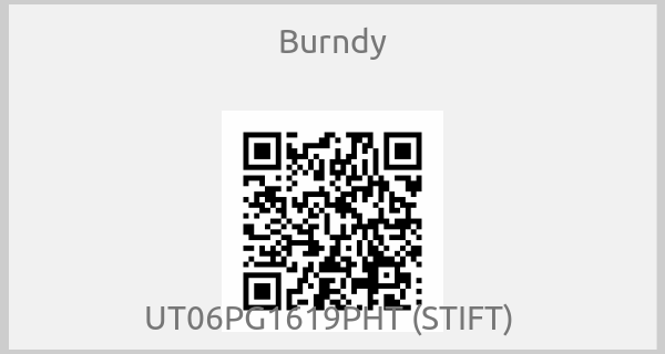 Burndy - UT06PG1619PHT (STIFT) 