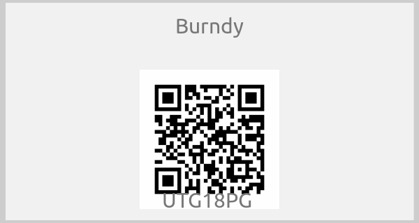 Burndy - UTG18PG 