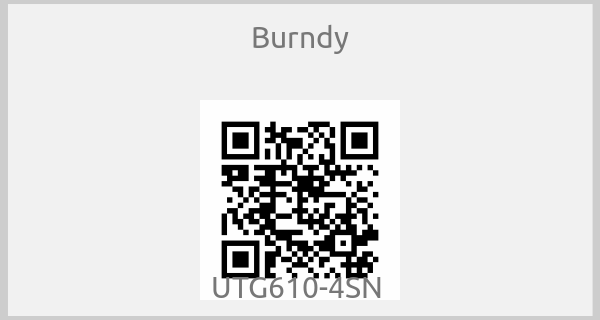 Burndy - UTG610-4SN 