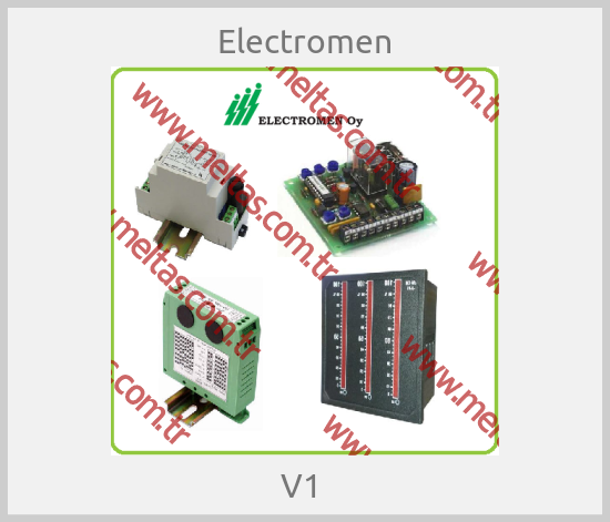 Electromen - V1 