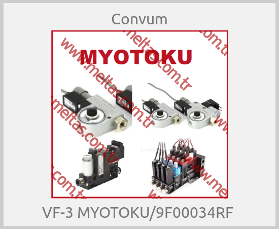 Convum - VF-3 MYOTOKU/9F00034RF 