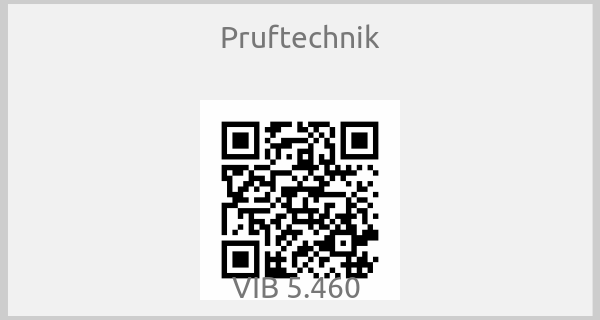 Pruftechnik - VIB 5.460 