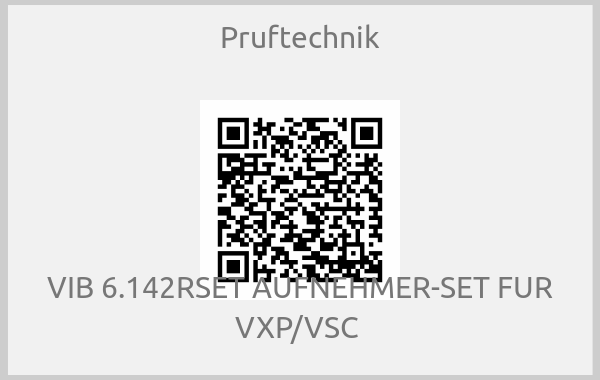 Pruftechnik - VIB 6.142RSET AUFNEHMER-SET FUR VXP/VSC 