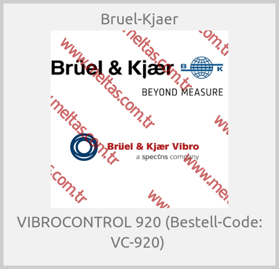 Bruel-Kjaer - VIBROCONTROL 920 (Bestell-Code: VC-920) 